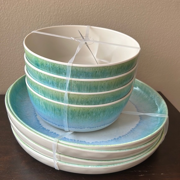 RACHEL Rachel Roy Dining Rachel Roy Set Of 4 Melamine Dinner Plates